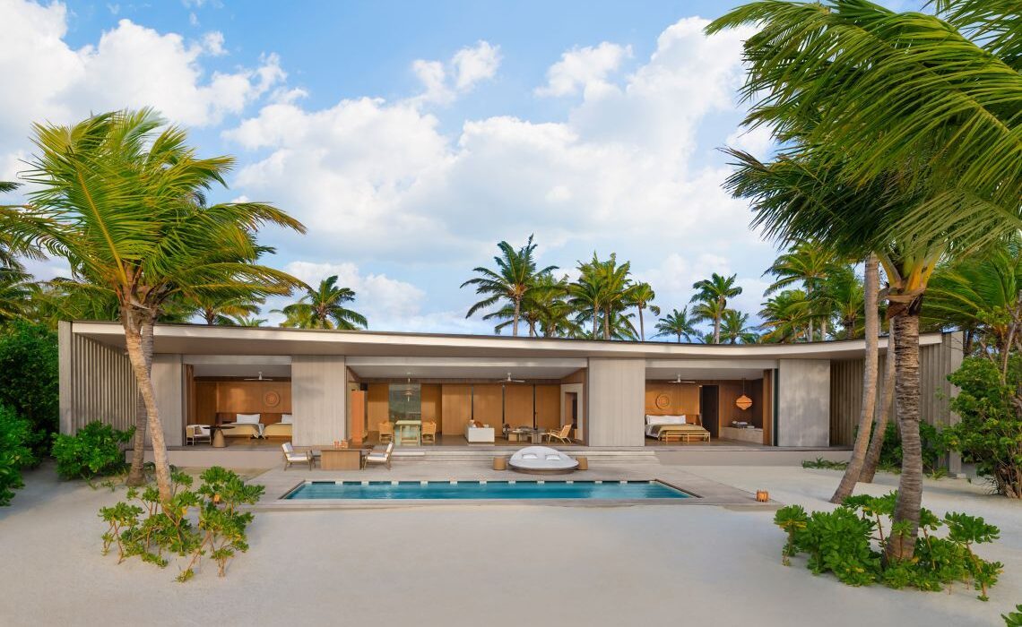 Sunset Two-Bedroom Beach Pool Villa