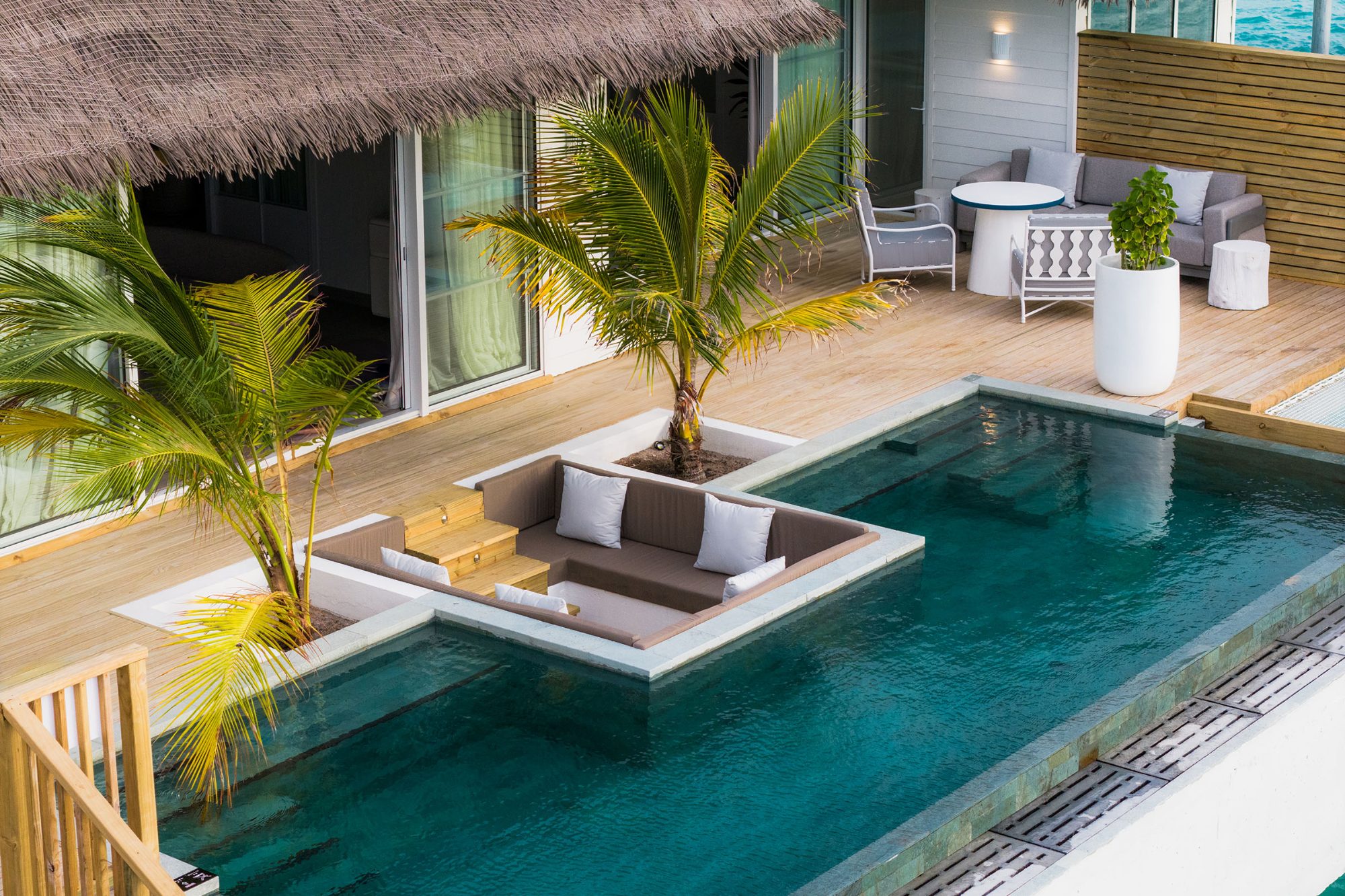 Two Bedroom Ocean Signature Villa with Pool + Slide
