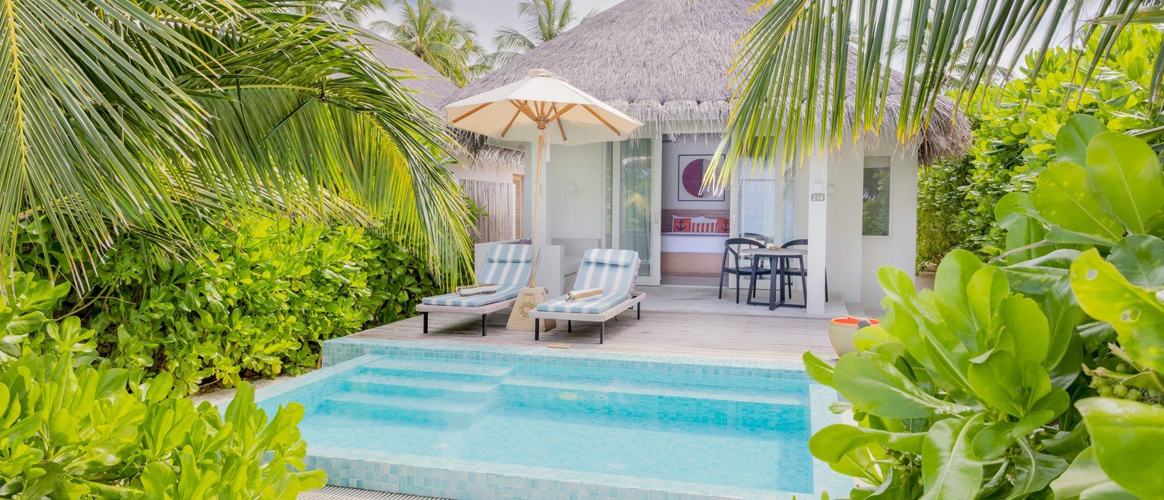 Beach Villa with Pool