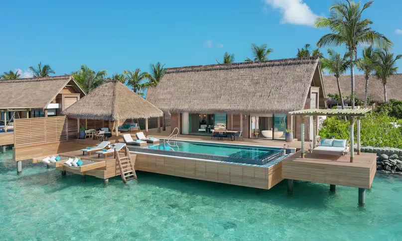 Two Queen Bedded Reef Villa with Pool