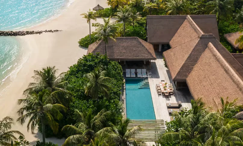 Two Bedroom Grand Beach Villa with Pool