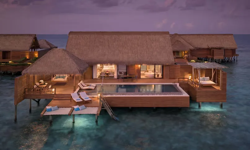 Three Bedroom Overwater Villa with Pool