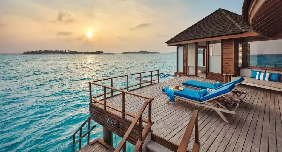 Sunrise Over Water Villa